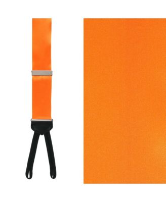 Men's Sutton Solid Color Silk Formal Suspenders | Y-Back, Adjustable Braces