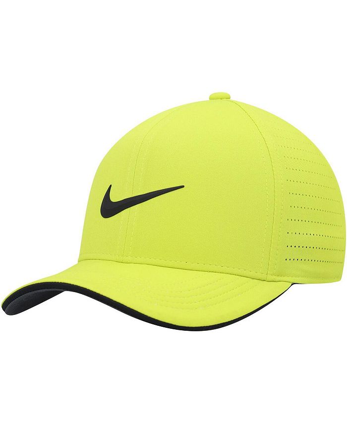 Establecimiento tuyo Moler Nike Men's Neon Green Classic99 Performance Flex Hat - Macy's