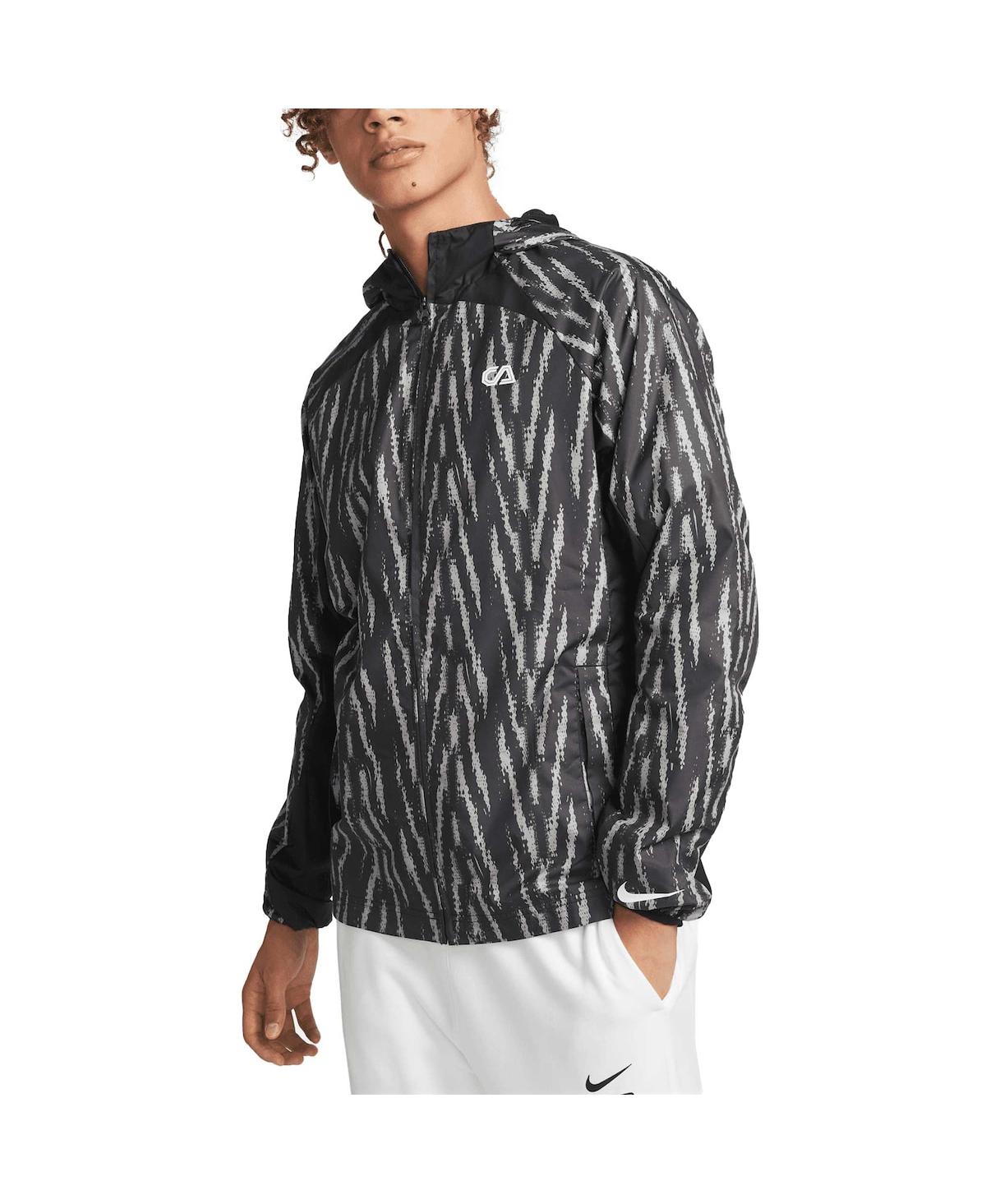 Nike Men's  Black Club America Awf Raglan Full-zip Jacket
