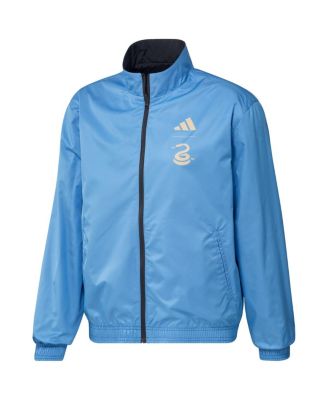 Men's Navy and Light Blue Philadelphia Union 2023 On-Field Anthem Full-Zip Reversible Team Jacket