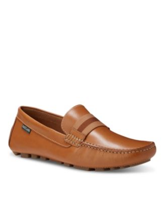 Eastland Men\'s Brown Leather Loafers Eastland Yarmouth Camp Leather Moc Toe Boat Shoes, Brown  main image 3