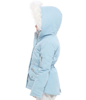 Girls Parka Jacket with Insulated Hood