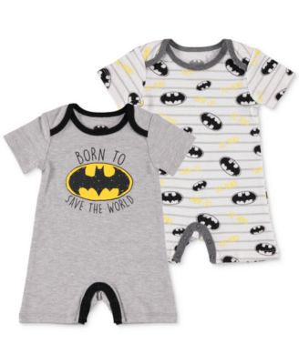 Happy Threads - Baby Boys 2-Pk. Batman Shortall
