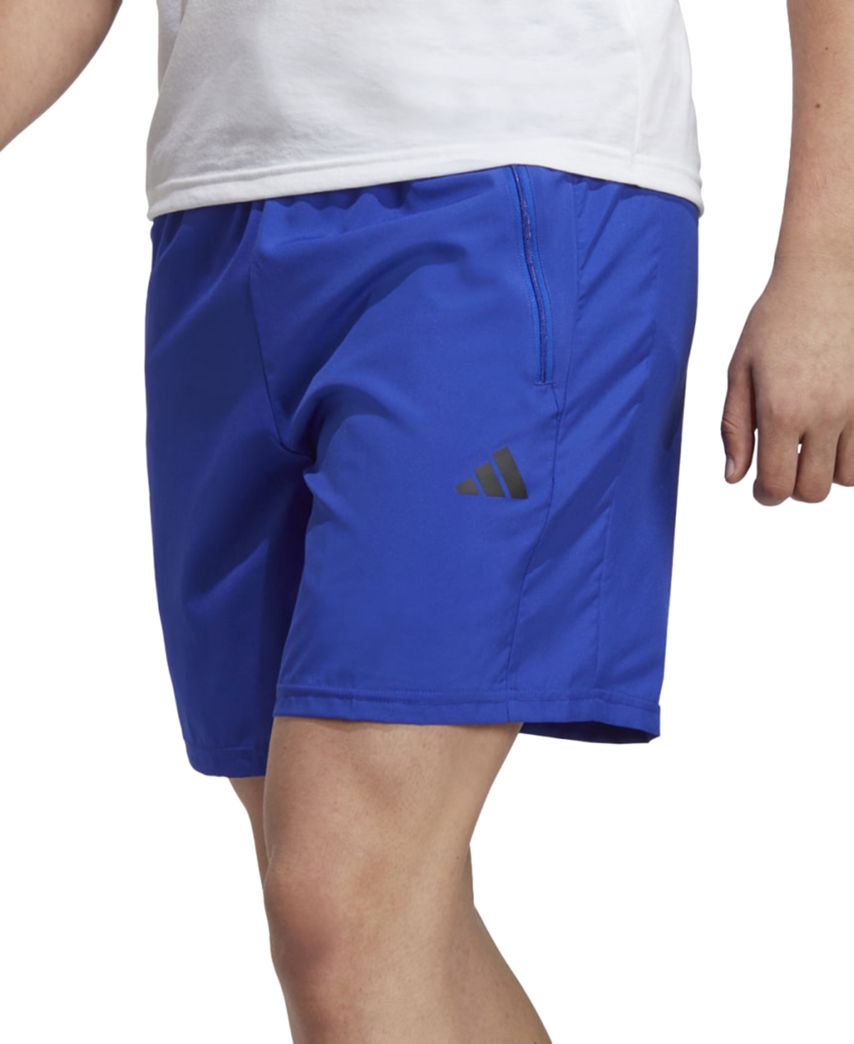 Adidas Originals Men's Essentials Training Shorts In Lucid Blue