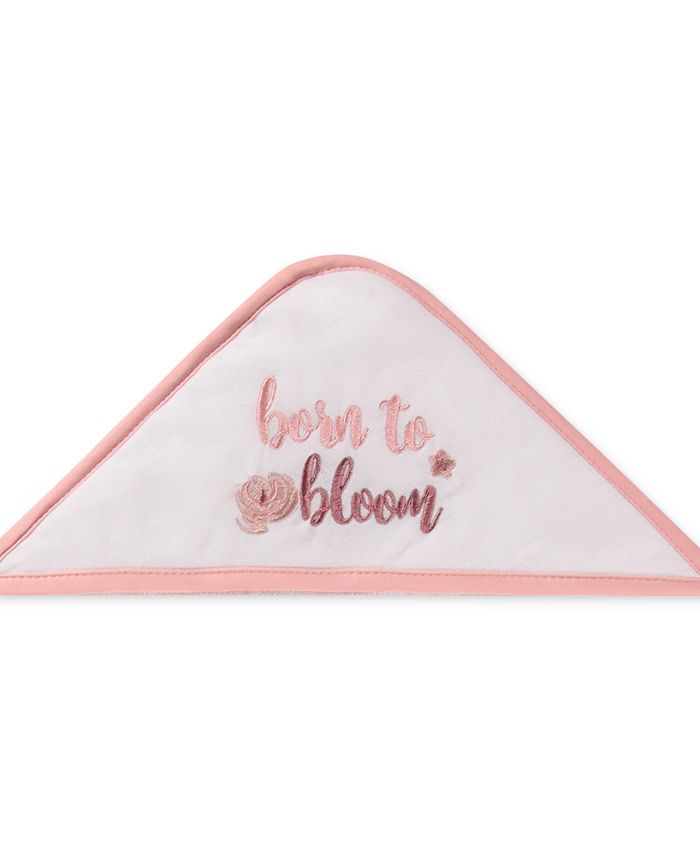 Chickpea Baby Girls Hooded Bath Towel and Washcloths, 6 Piece Set Macy's