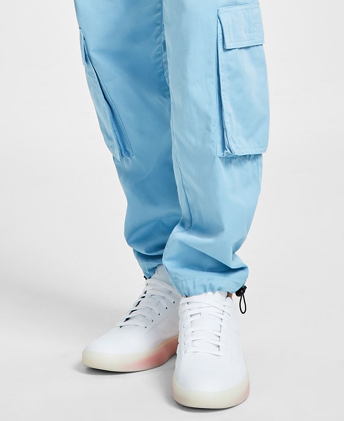 Native Youth Men's Ernie RegularFit Solid Twill Drawstring Cargo Pants Macy's