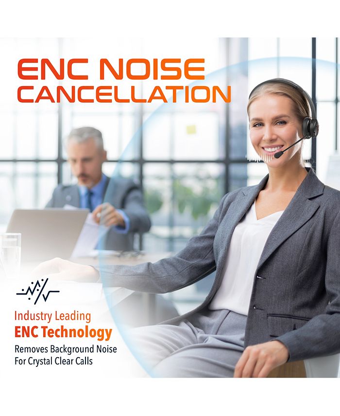 Delton 50X DSP Electronic Noise Cancelling Executive Computer Headset w