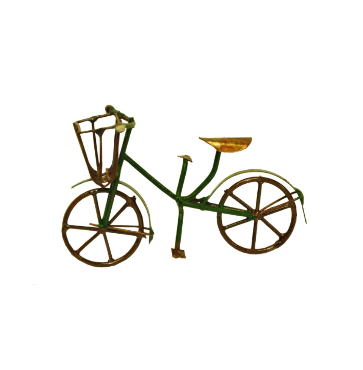 Garden Miniature Bicycle, Green - Green