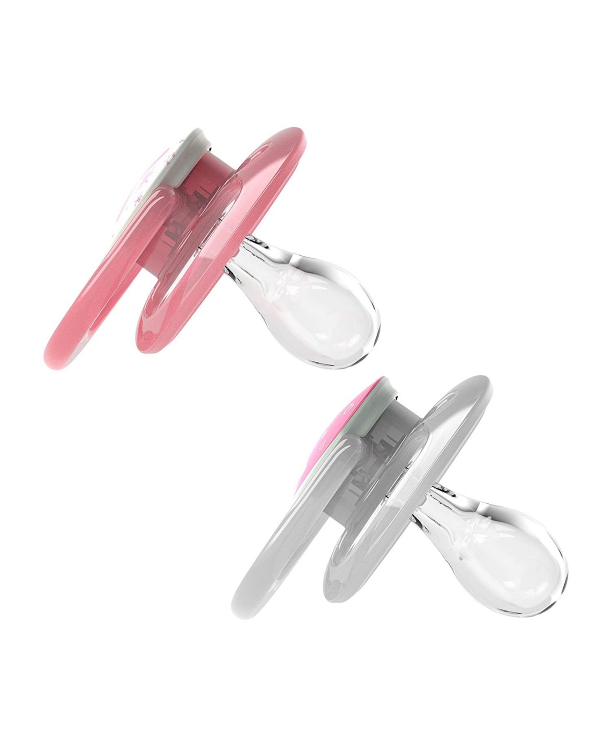 Dr. Browns Advantage Symmetrical Pacifier, Pack, 6-18m - Pink