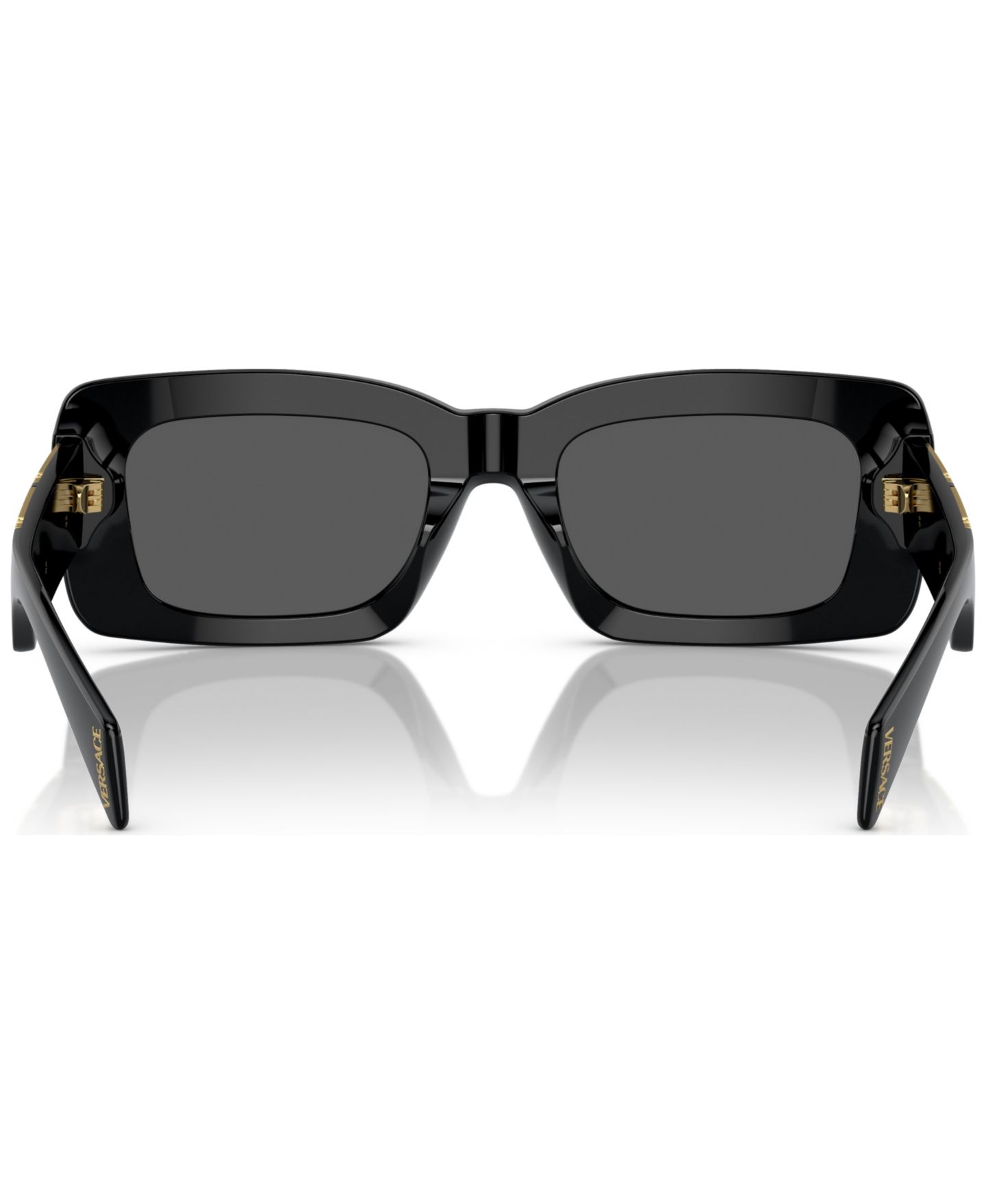 Женские солнцезащитные очки Versace VE4444U, цвет: Чёрный — фото 3