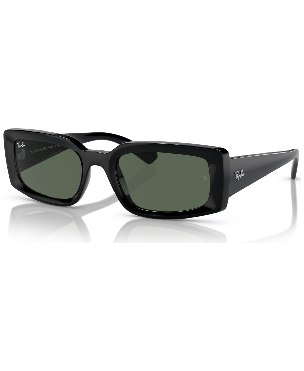 Shop Ray Ban Women's Kiliane Low Bridge Fit Sunglasses, Rb4395f54-x 54 In Black