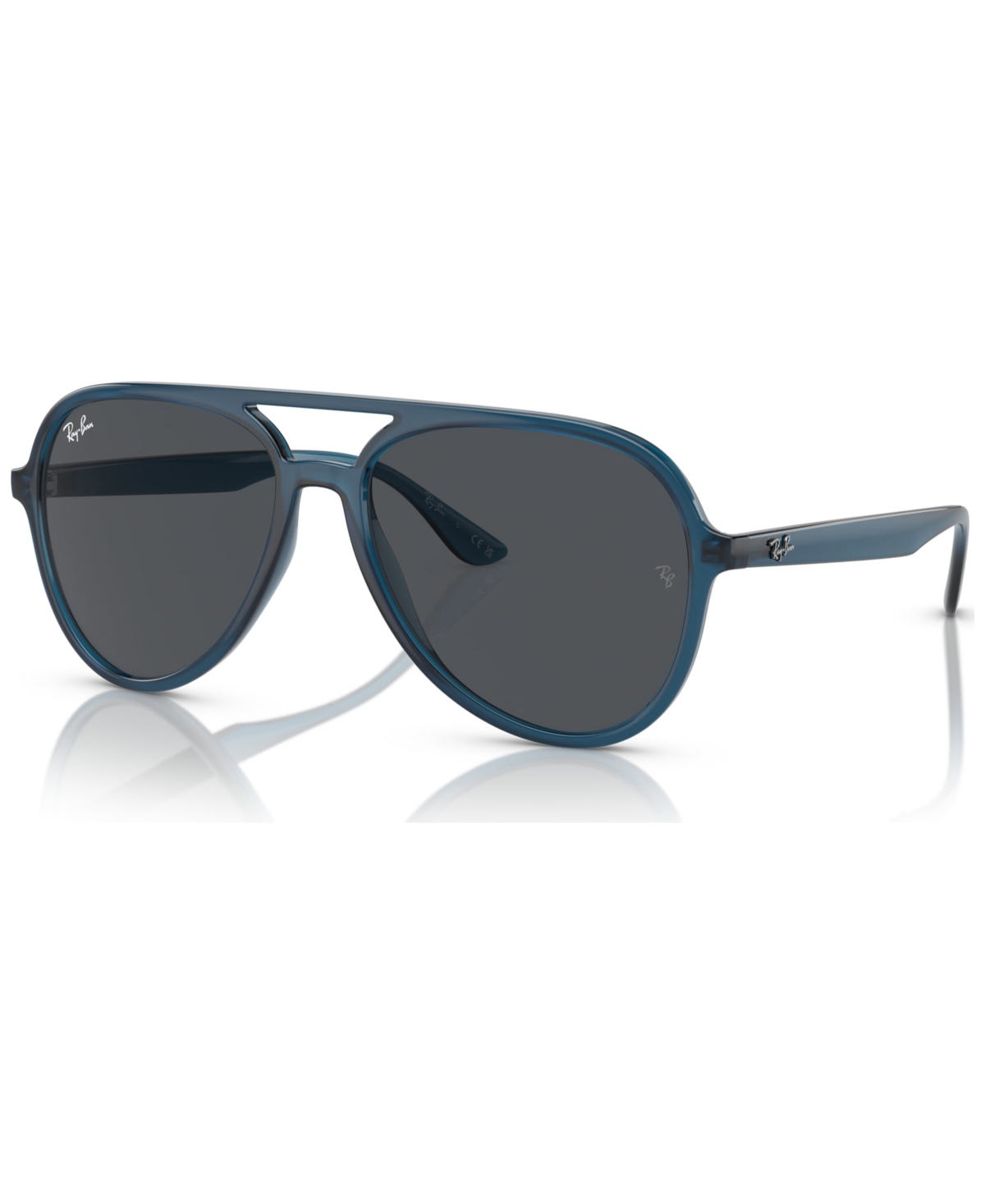 Ray Ban Unisex Sunglasses, Rb4376 In Opal Dark Blue