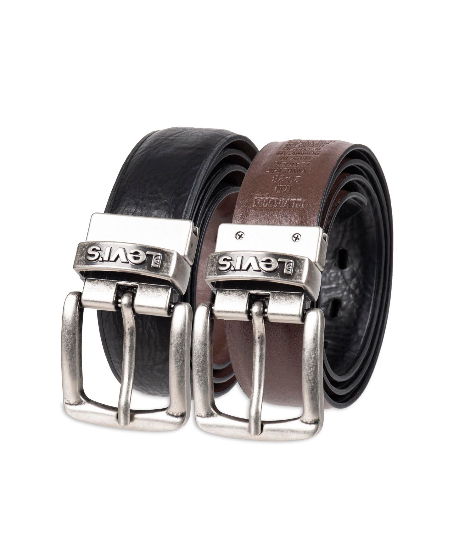 Ремень Levi's Two-In-One Reversible Stretch Jean Belt для мальчиков — фото 3