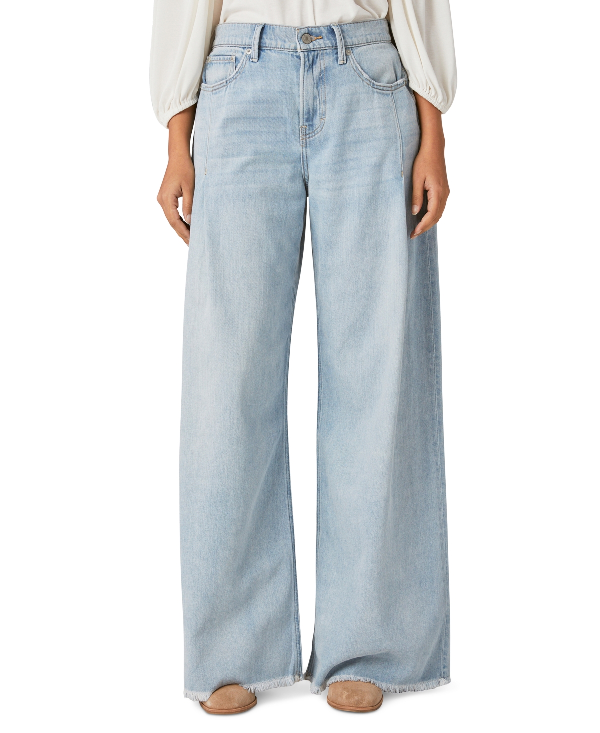 Lucky Brand Women's High-Rise Palazzo Jeans
