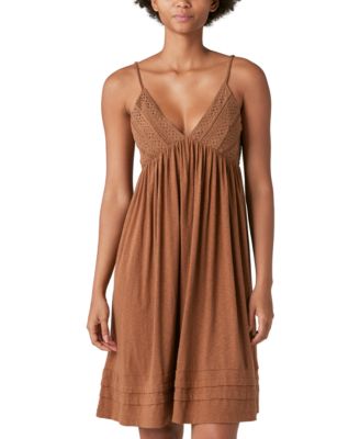 lucky brand embroidered dress