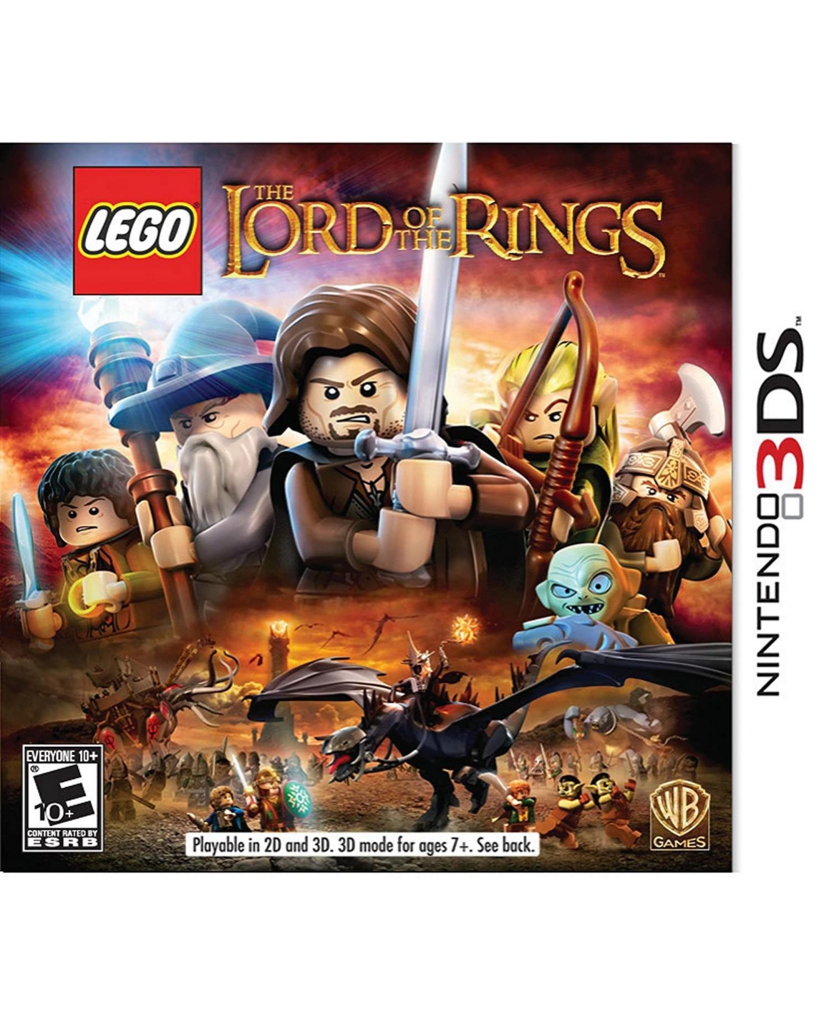 Warner Bros Lego Lord Of The Rings - Nintendo 3ds In Open Miscellaneous