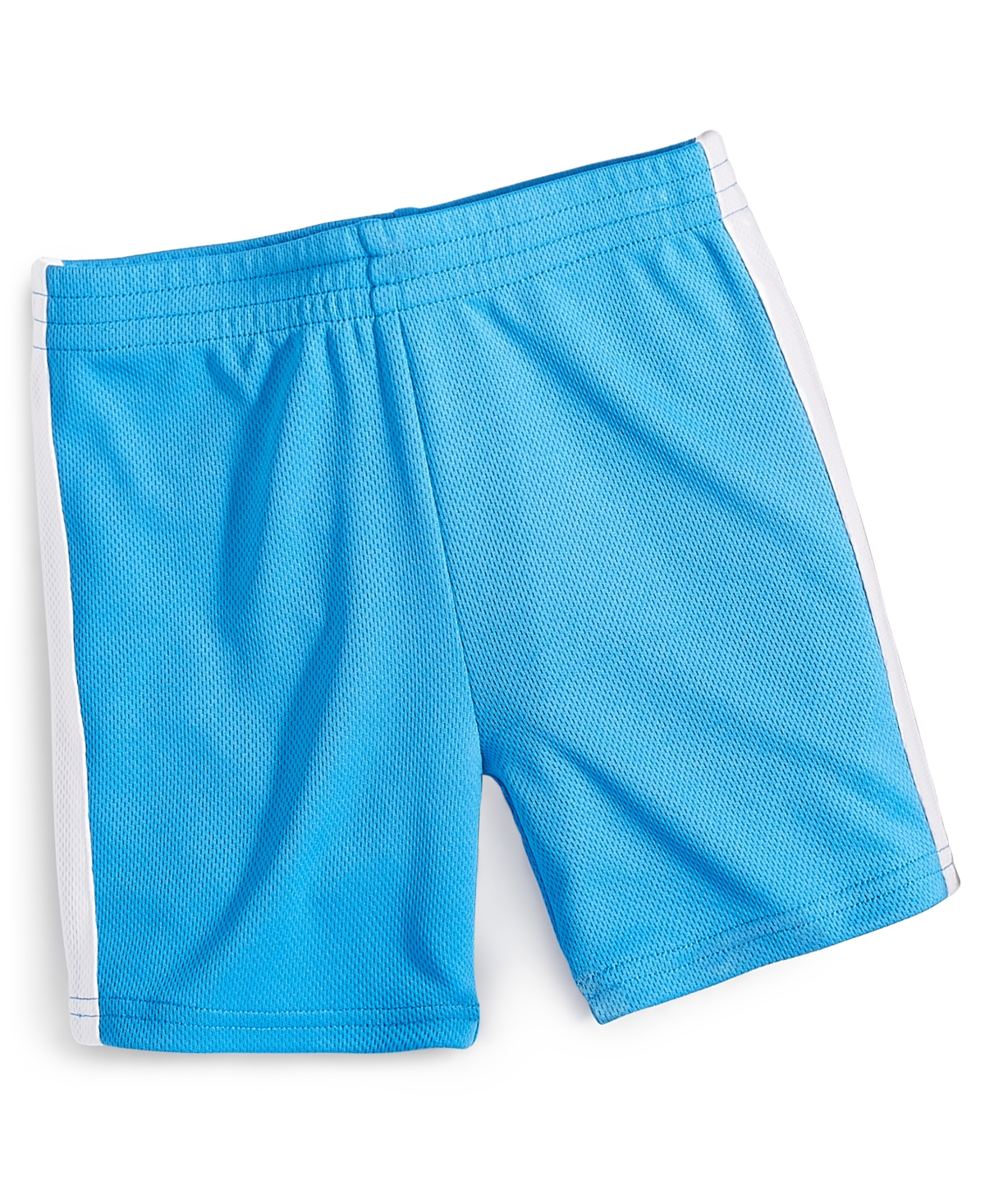 First Impressions Baby Boys Mesh Stripe Shorts, Created For Macy's In French Blue