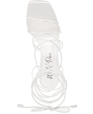 Eross Lace-Up High Heel Dress Sandals