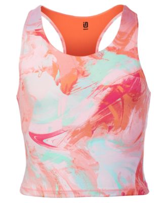 ID Ideology - Big Girls Scratched Paint Longline Bra