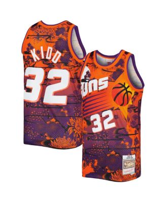 Mitchell & Ness Men's Jason Kidd Orange Phoenix Suns Hardwood