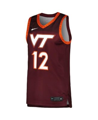 Men's Maroon Virginia Tech Hokies Replica Basketball Jersey