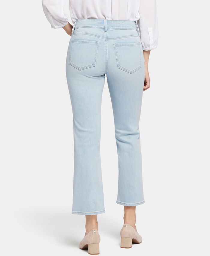 NYDJ Women's Marilyn Ankle Jeans Mock Fly Skinny Black Size 18