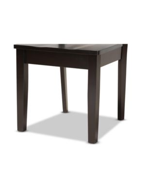 Fenton Modern and Contemporary Transitional 2-Piece Finished Wood Dining Chair Set