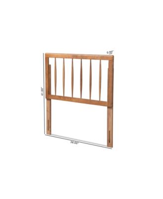 Valin Modern and Contemporary Twin Size Finished Wood Headboard