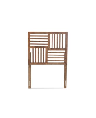 Adler Modern and Contemporary Transitional Twin Size Finished Wood Headboard