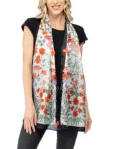 Macys womens top silk scarves