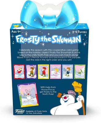 Frosty the Snowman Follow The Leader Card Game | For 2-4 Players