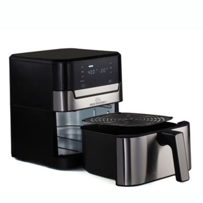 Air fryer XL Premium - 7 Quart Stainless Steel - PFOA/PTFE Free Ceramic non stick