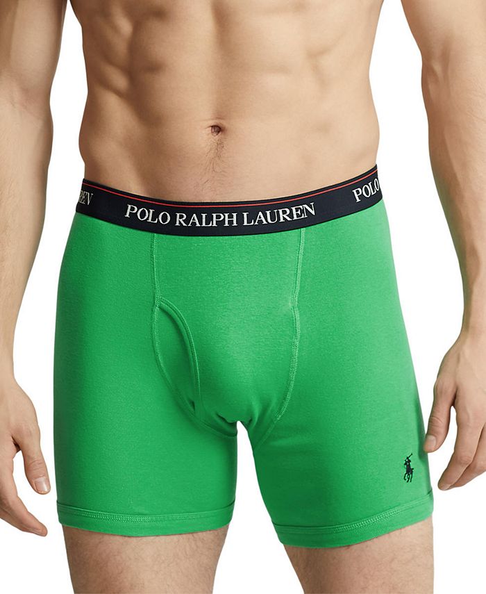 Polo Ralph Lauren Men's 5Pack Classic Cotton Boxer Briefs Macy's