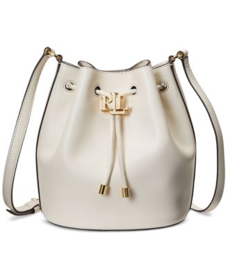 Lauren Ralph Lauren - Andie Small Leather Drawstring Bag