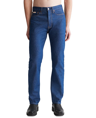 Calvin Klein Men\'s Standard Straight-Fit Jeans - Macy\'s