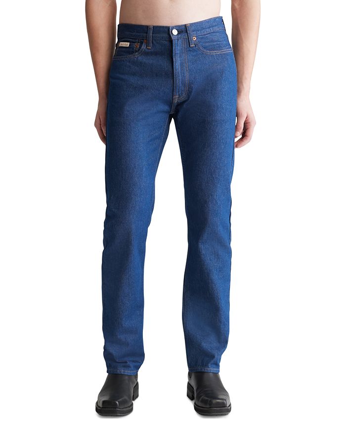 Calvin Klein Men\'s Standard Straight-Fit Macy\'s - Jeans
