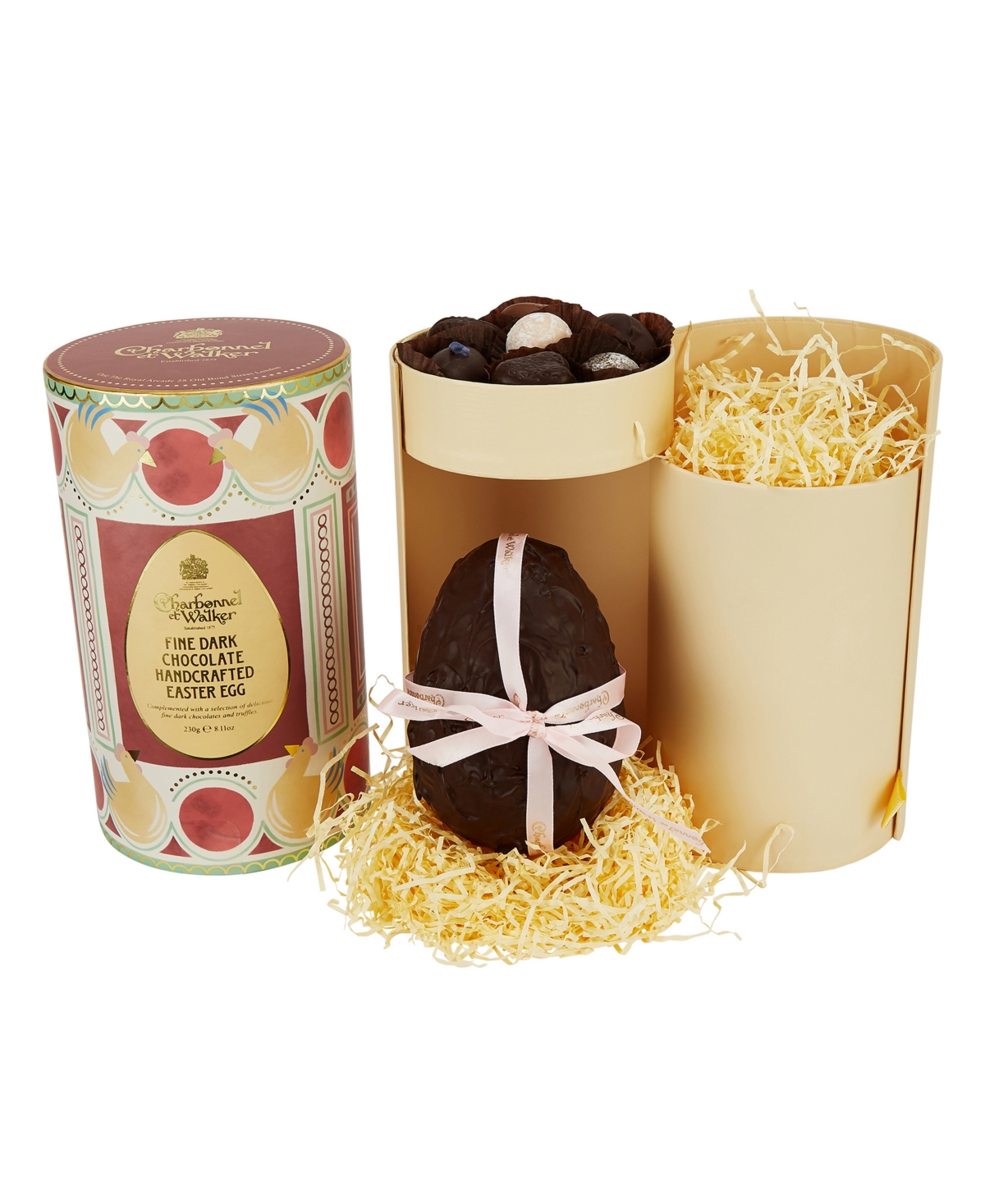 Charbonnel Et Walker Dark Chocolate Easter Egg And Dark Selection Easter Gift Box