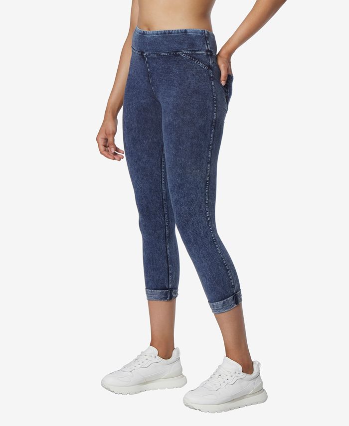 Marc New York Performance Womens Stone Wash High Waisted Legging with  Pockets : : Clothing, Shoes & Accessories