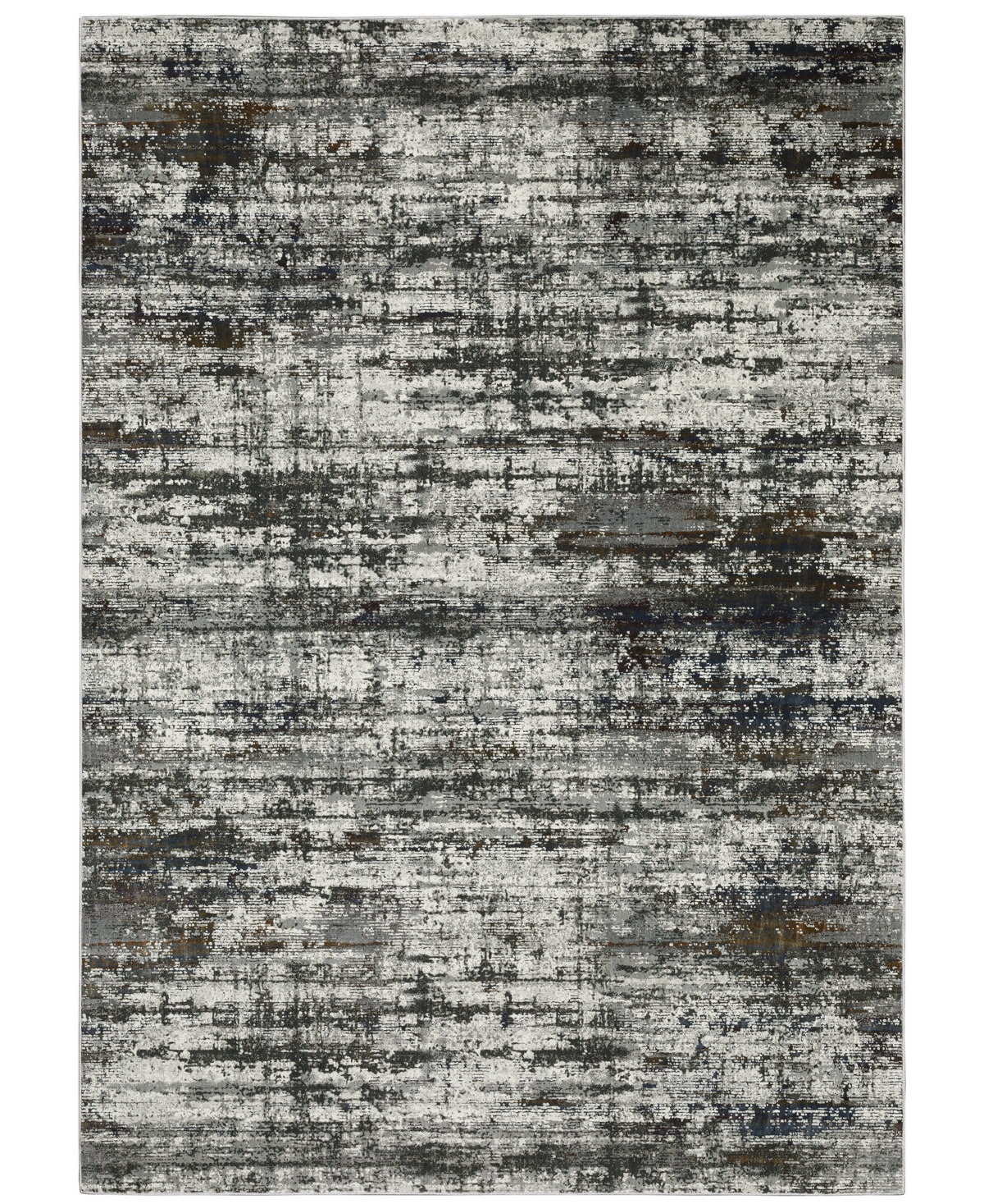 Km Home Astral 4151asl 3'10" X 5'5" Area Rug In Charcoal