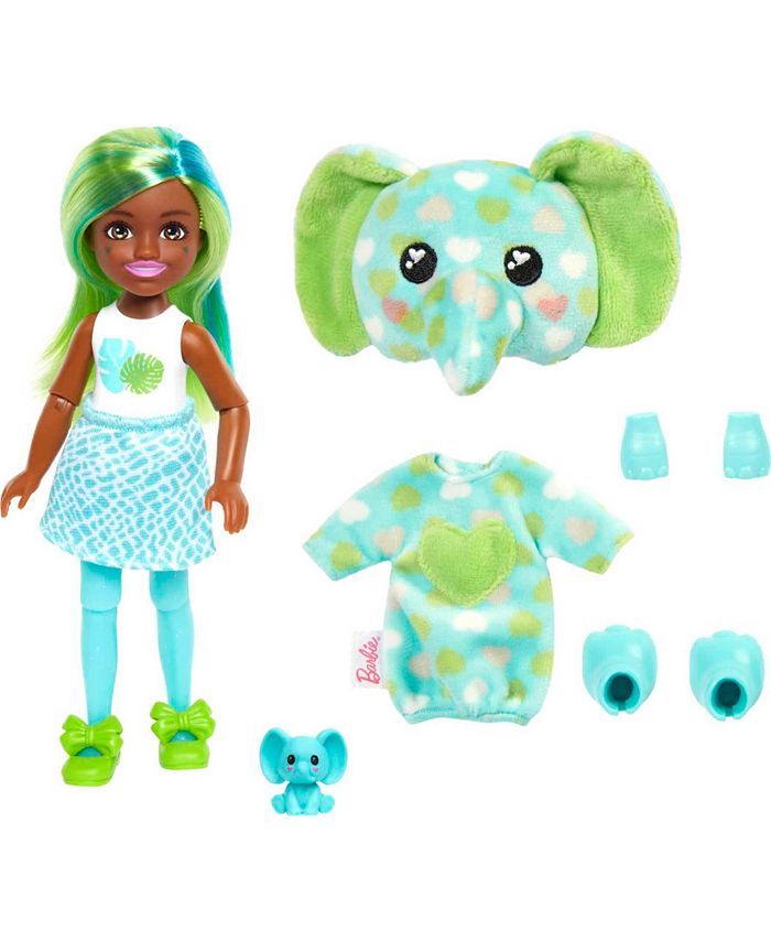 Barbie Cutie Reveal Jungle Series Chelsea Elephant Doll Macy's