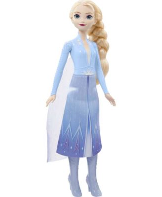 Build a Bear popular Disney Frozen 2 Queen Elsa White Sparkle Plush Dress Wig Sound Scen