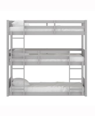 By Living Essentials Wood Capri Triple Bunk Bed