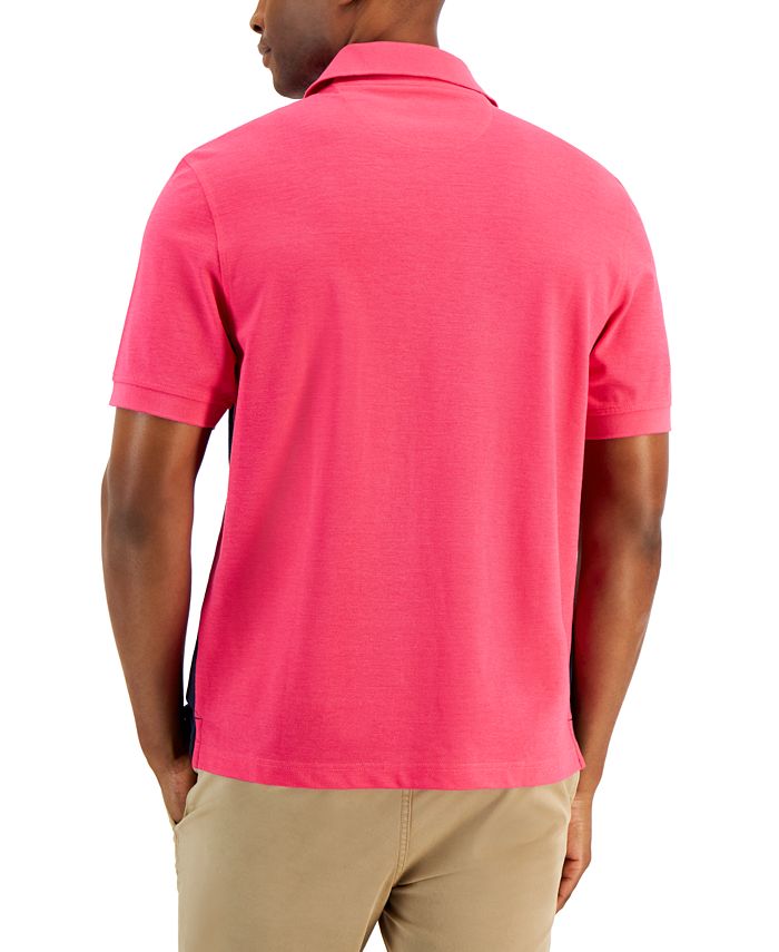 Club Room Men's Chest Stripe Polo, Created for Macy's Macy's