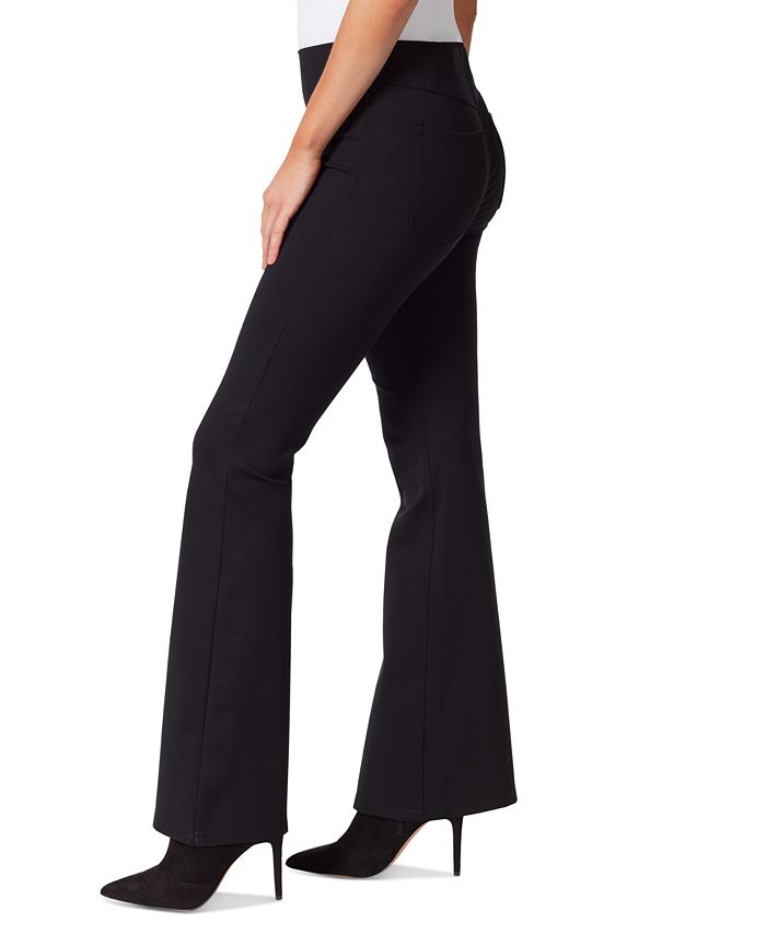 Jessica Simpson Women's High-Rise Flare-Leg Ponte Pants - Macy's