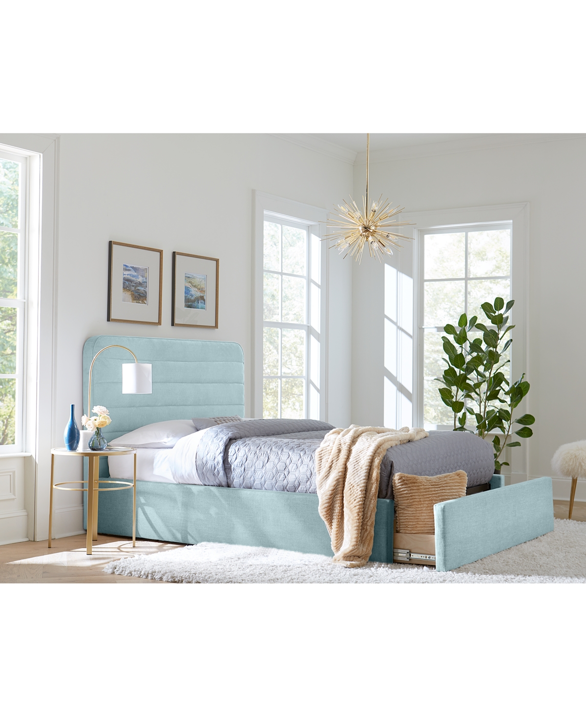 Haryan Upholstered Storage Bed