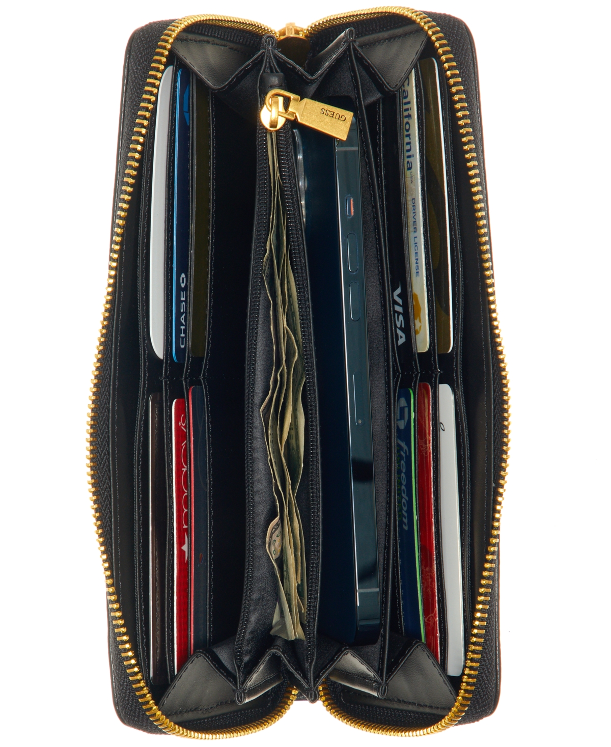 Guess Laurel Large Zip Around Wallet