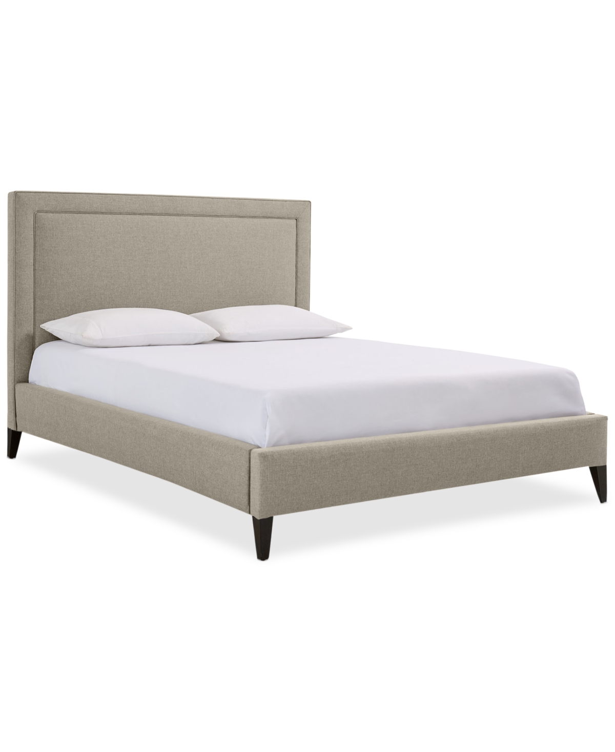 Furniture Naliya Upholstered Full Bed In Parchment