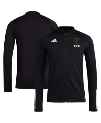 Men's Black Austin FC 2023 On-Field AEROREADY Full-Zip Training Top