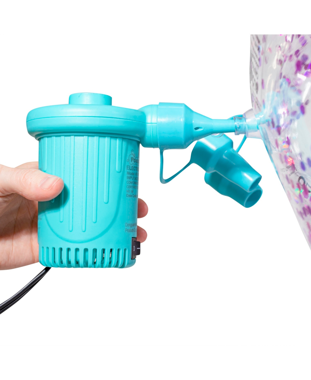 Poolcandy Inflate-mate Electric Pump In Blue