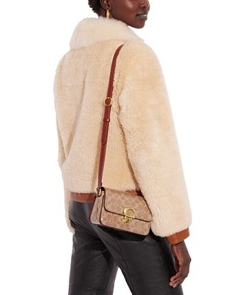 COACH Studio Leather Shoulder Bag - Macy's